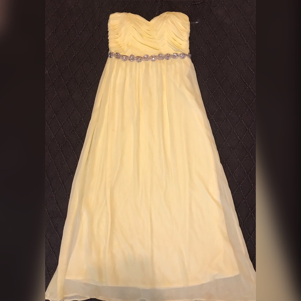 Charlotte Russe Yellow Gown